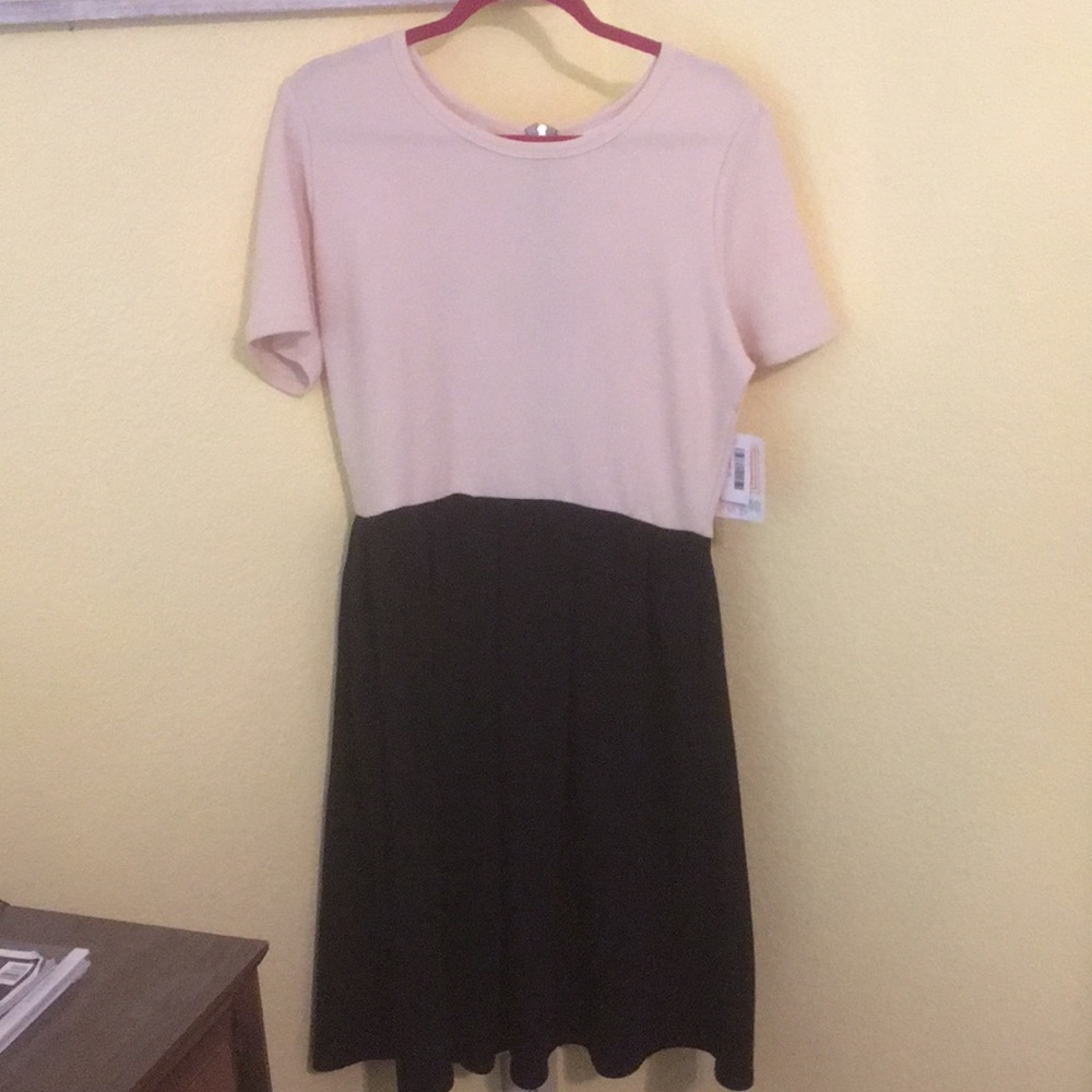 Black and Cream Amelia dress